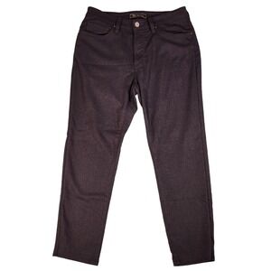 34 Heritage Pants Mens 34x32 (Fits 32x27) Black Charisma Comfort Rise Classic